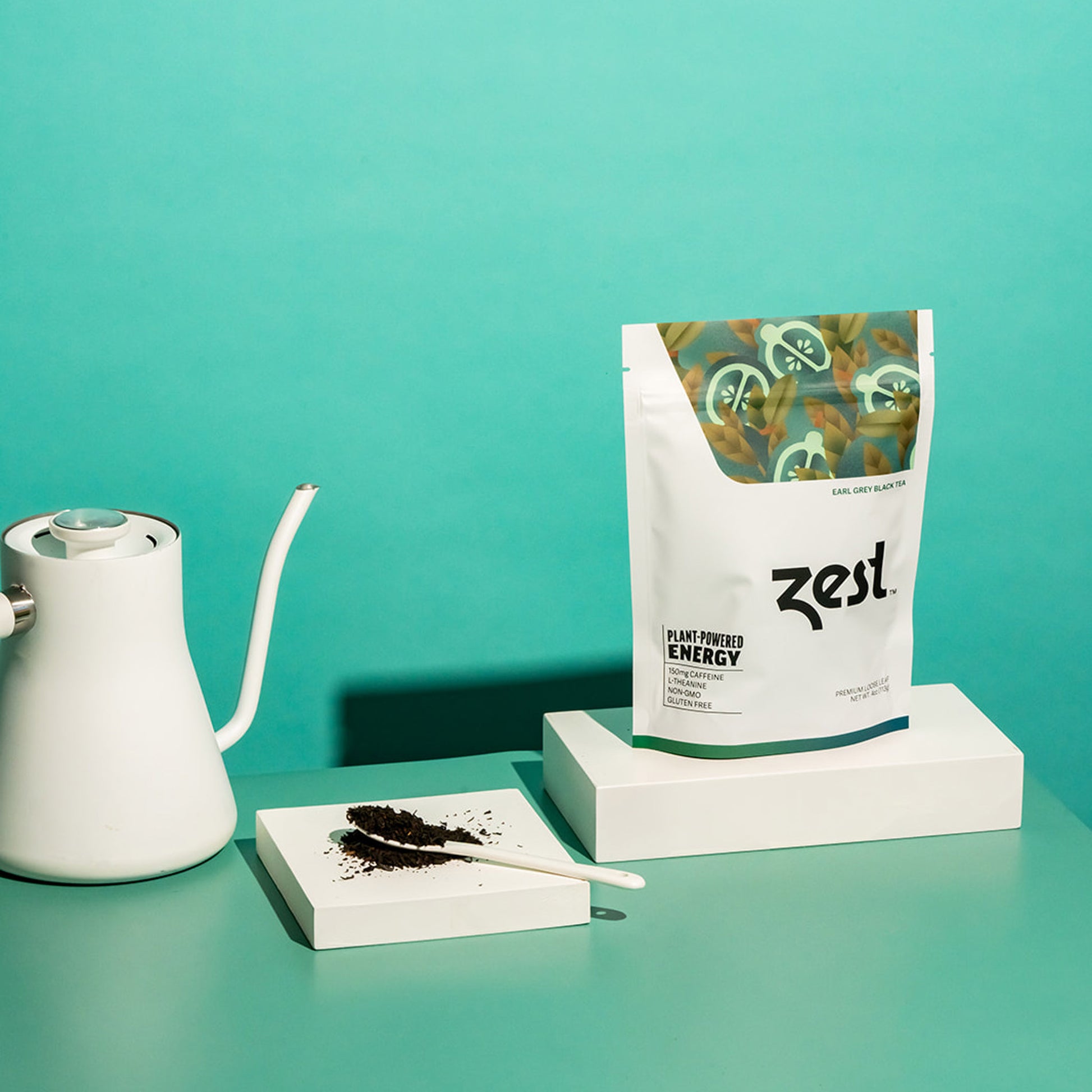 Zest Earl Grey Plant-Powered Energy - High Caffeine Loose Leaf