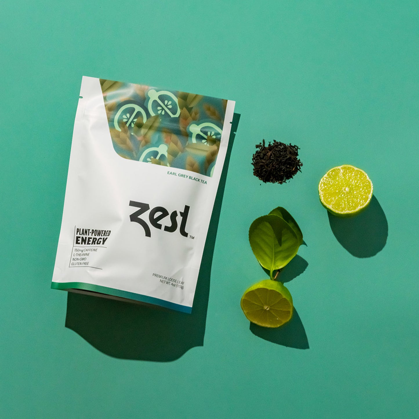 Zest Earl Grey Plant-Powered Energy - High Caffeine Loose Leaf