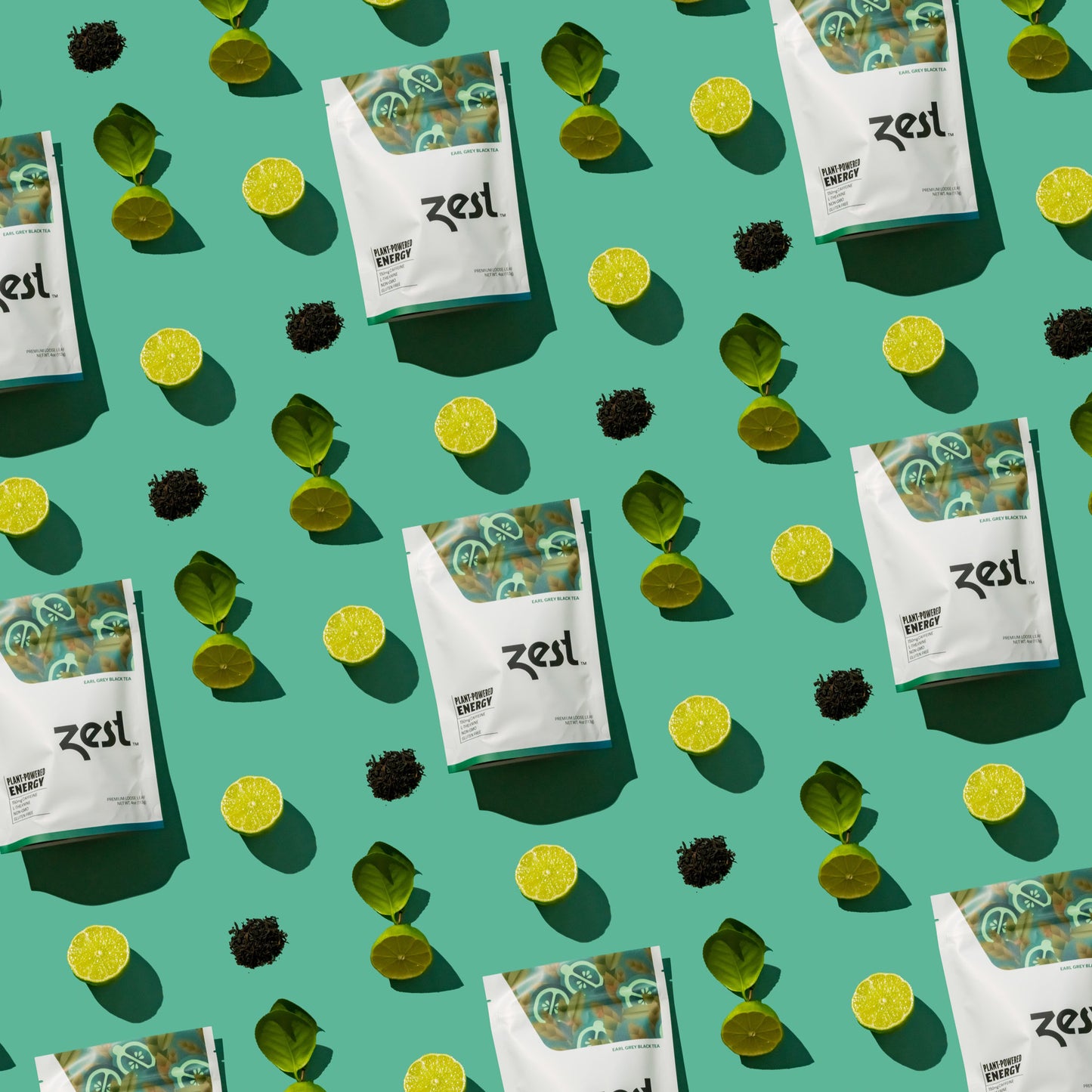 Zest Earl Grey Plant-Powered Energy - High Caffeine Loose Leaf