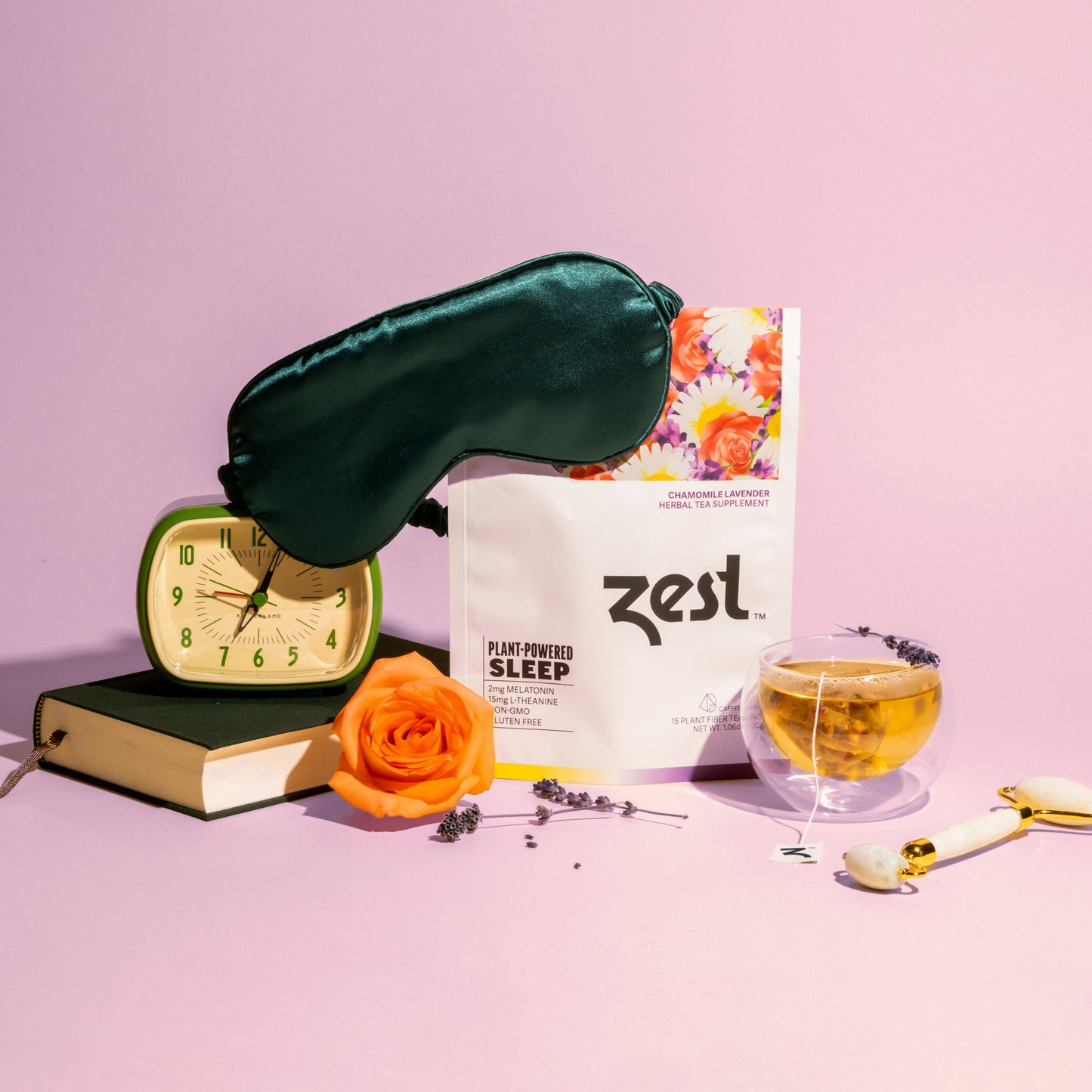 Zest Chamomile Lavender Plant-Powered Sleep - Tea Bags