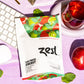 Zest Pomegranate Mojito Plant-Powered Energy - High Caffeine Tea Bags