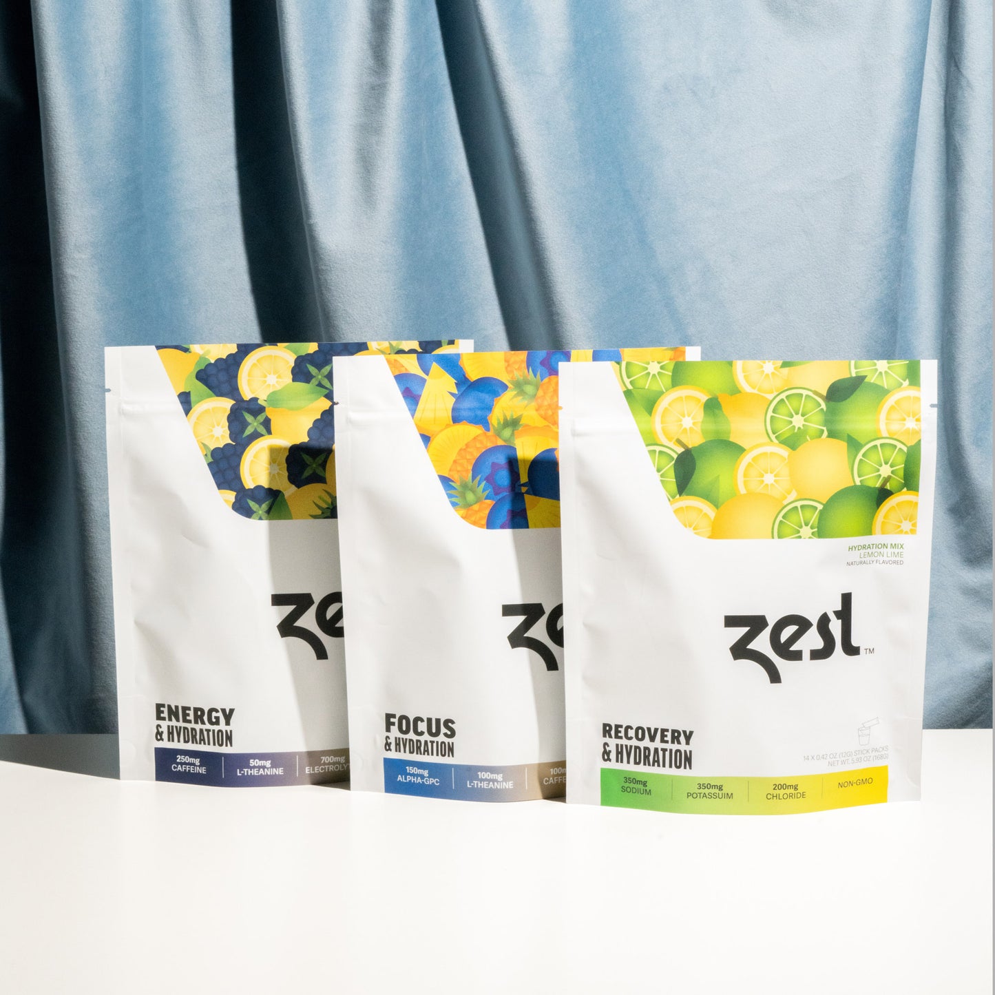 Zest Sampler Pack Functional Hydration - Powder Large Sampler