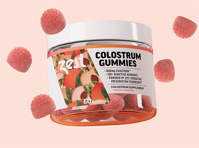 Zest Colostrum Gummies