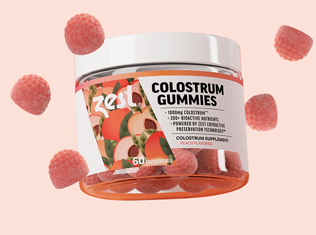 Zest Colostrum Gummies