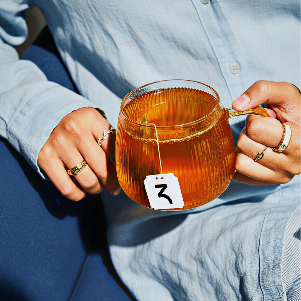 Zest Pomegranate Mojito Plant-Powered Energy - High Caffeine Tea Bags