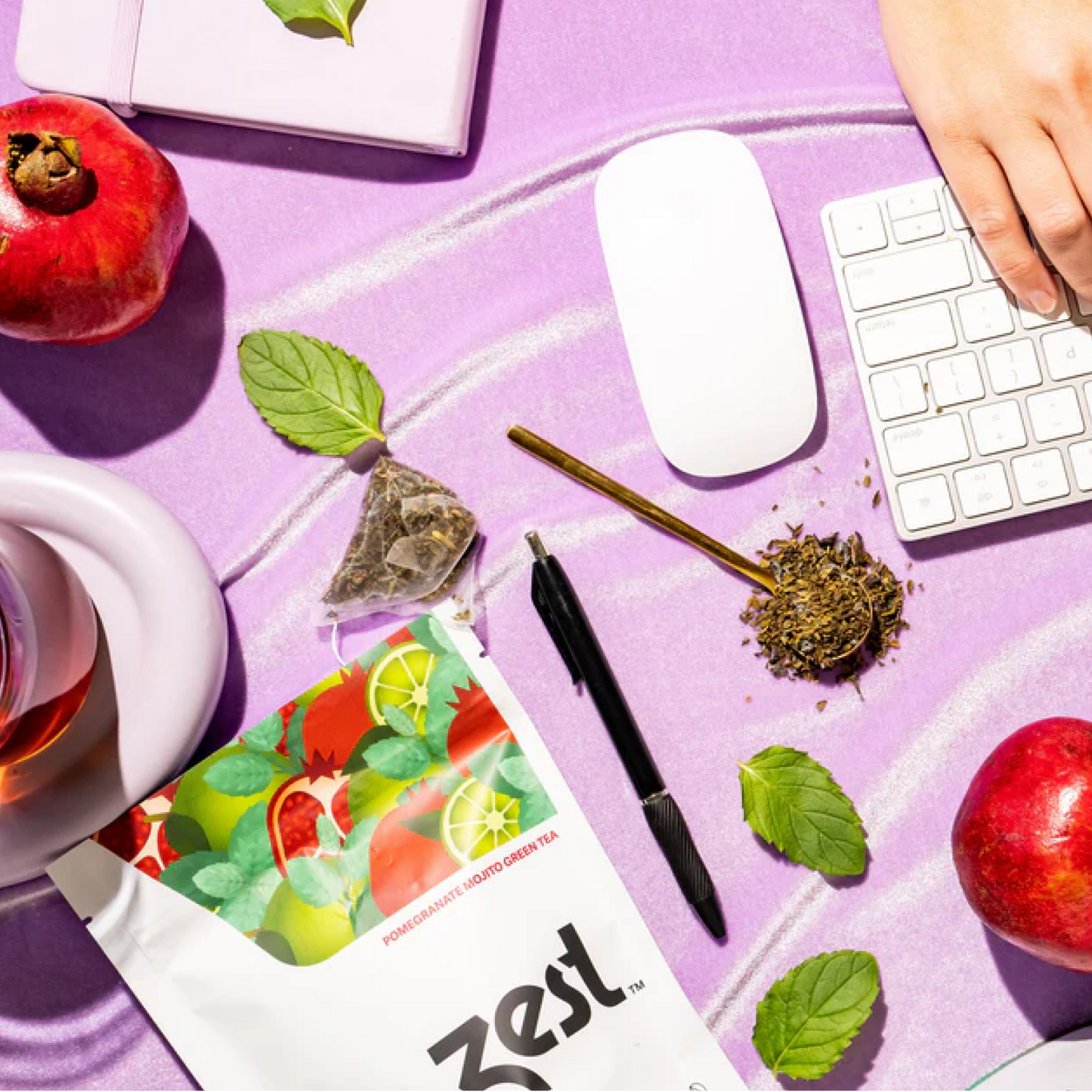 Pomegranate Mojito Tea Bags