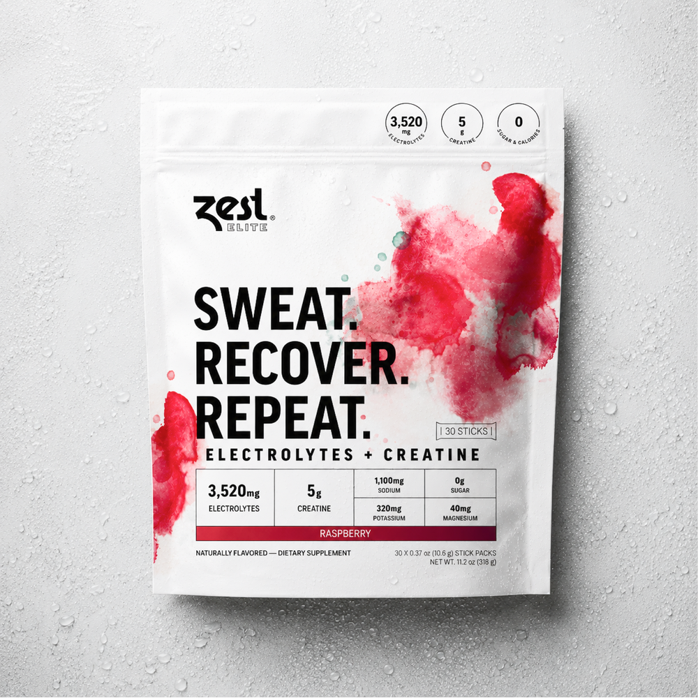 Elite Powder with Creatine - Raspberry (3-Pack)