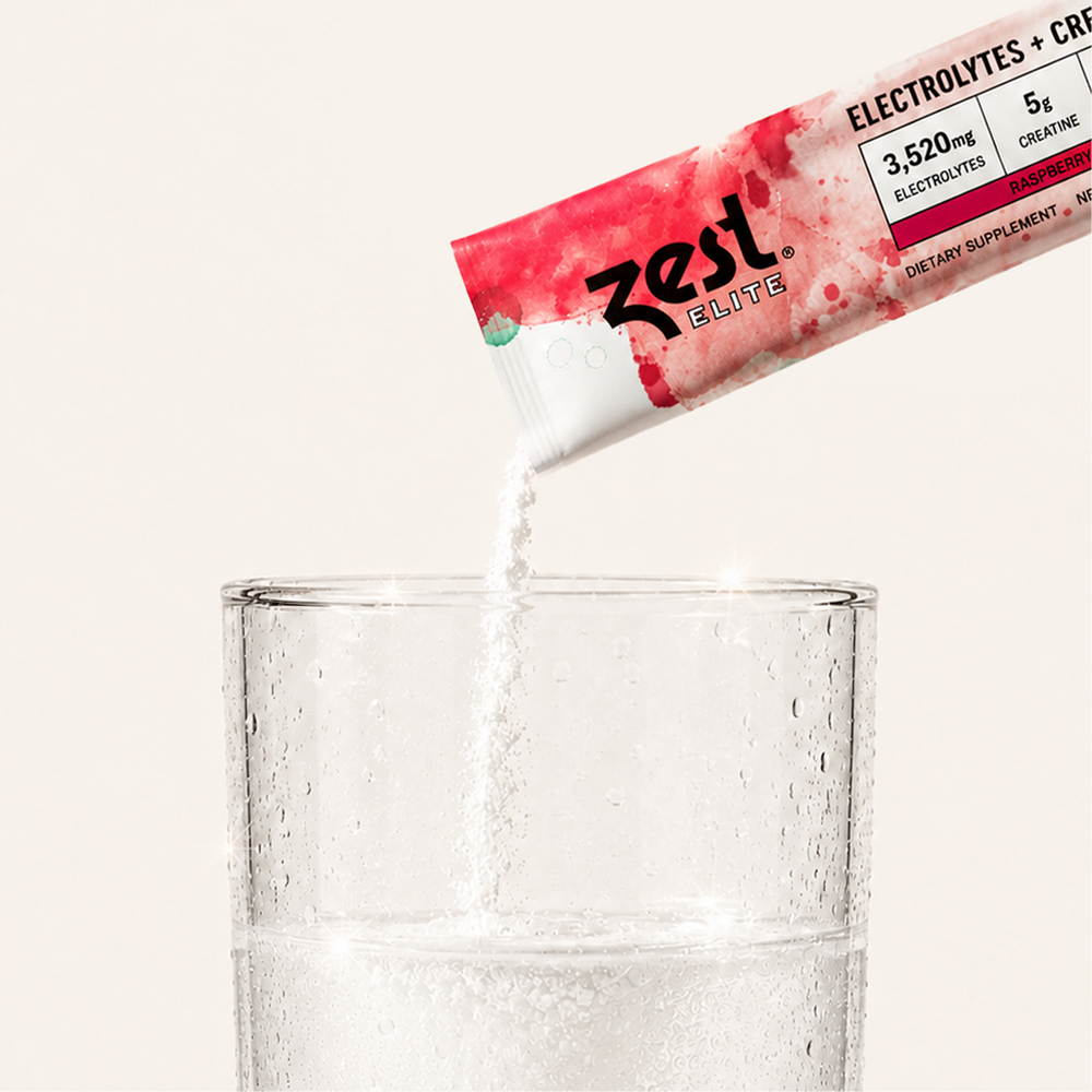 Elite Powder with Creatine - Raspberry