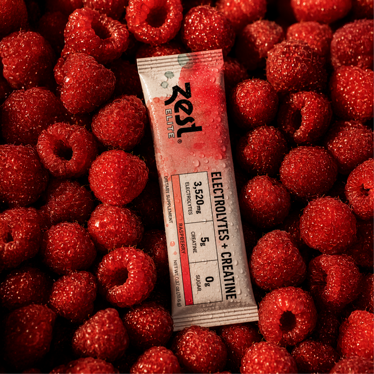 Elite Powder with Creatine - Raspberry