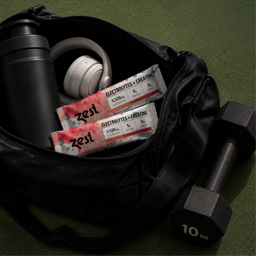 Elite Powder with Creatine - Raspberry