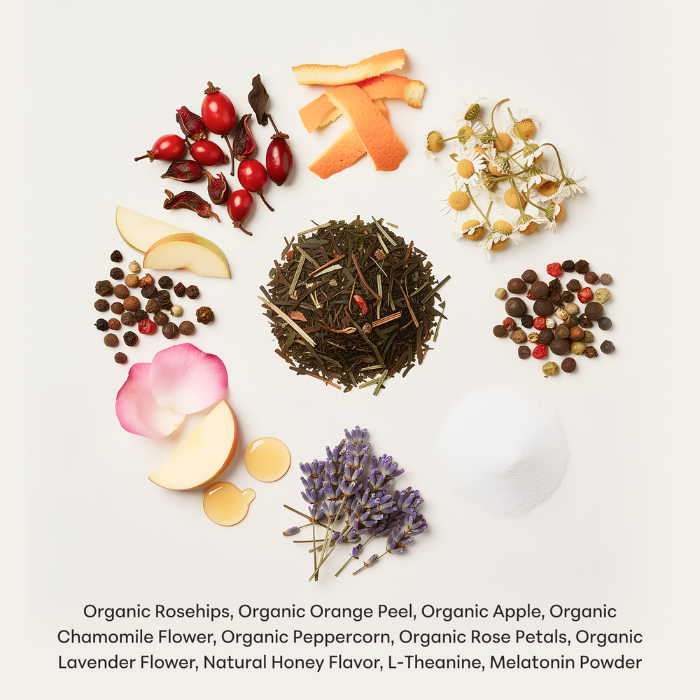 Zest Chamomile Lavender Plant-Powered Sleep - Tea Bags Zest Chamomile Lavender Plant-Powered Sleep - Tea Bags