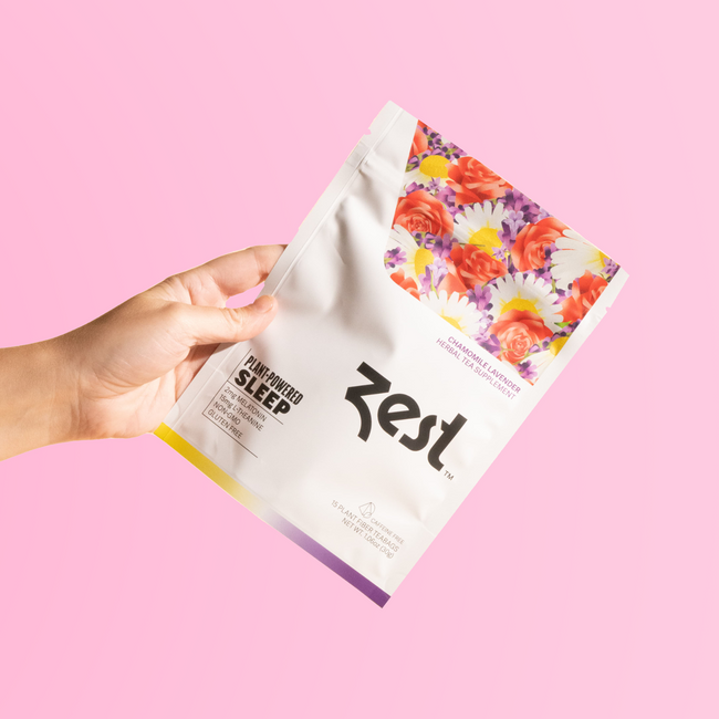 Zest Chamomile Lavender Plant-Powered Sleep - Tea Bags