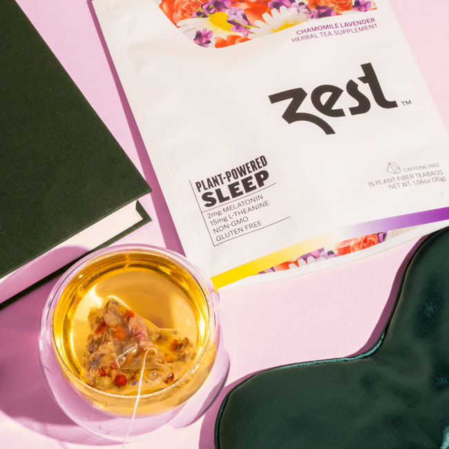 Zest Chamomile Lavender Plant-Powered Sleep - Tea Bags