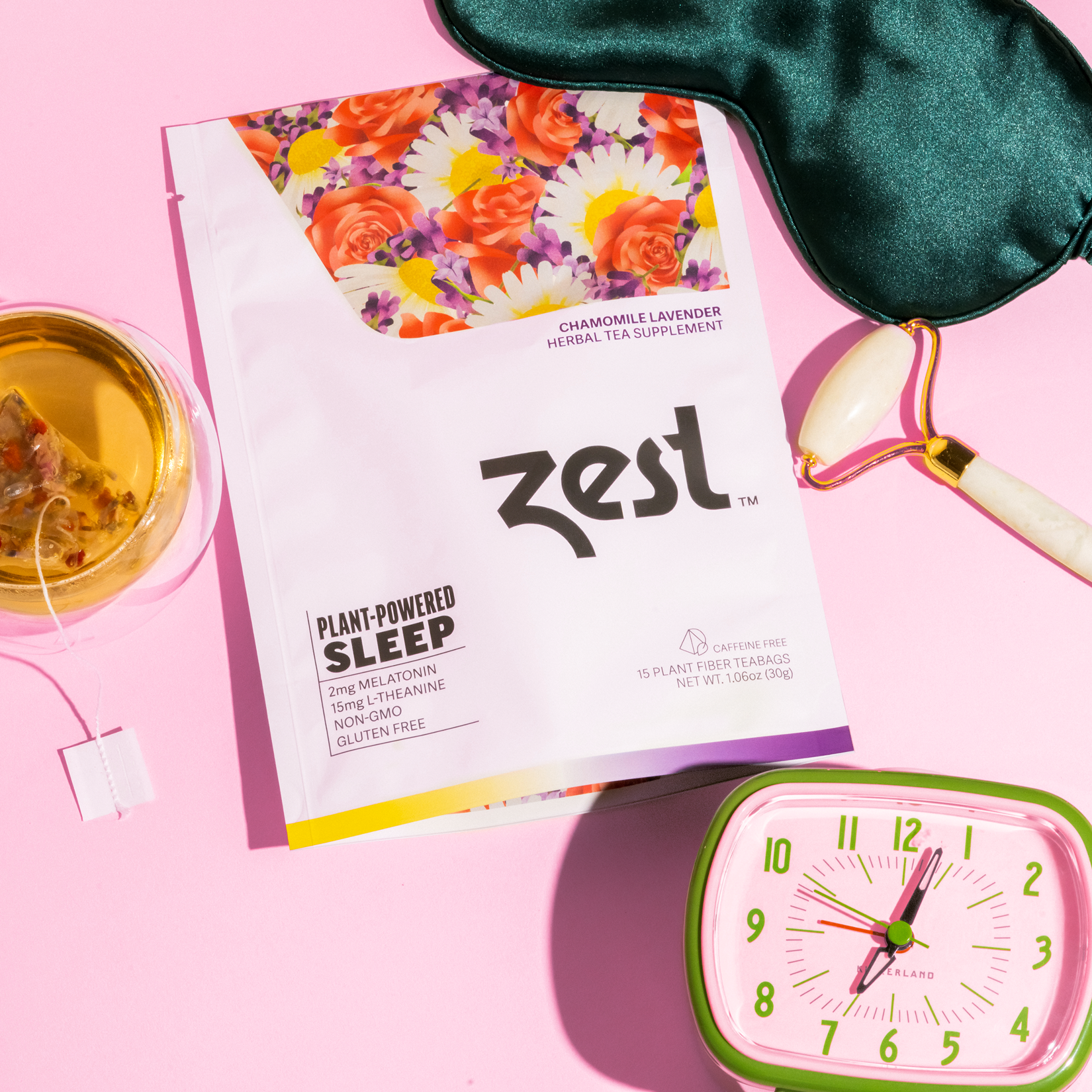 Zest Chamomile Lavender Plant-Powered Sleep - Tea Bags