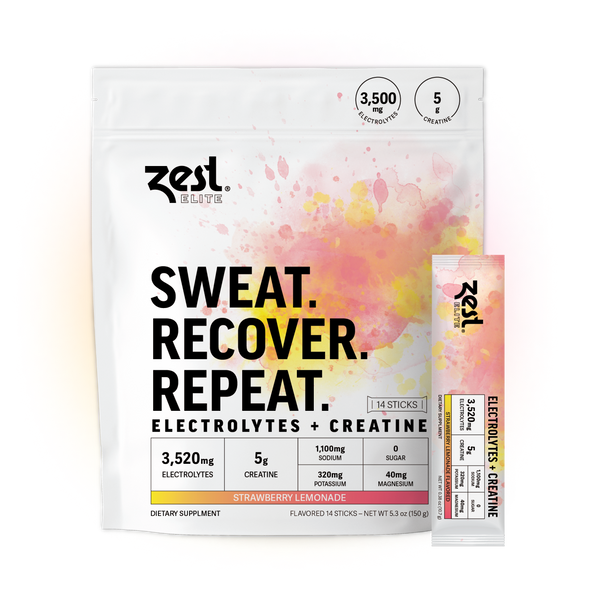 Elite Powder with Creatine - Strawberry Lemonade