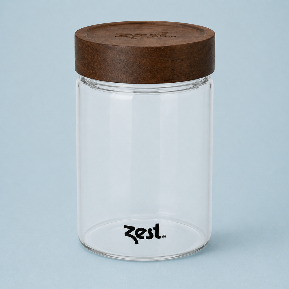 Zest Glass Tea Jar