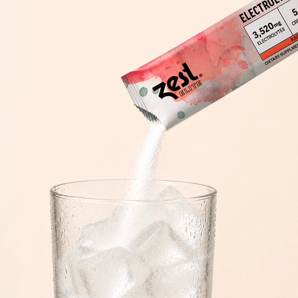 Elite Powder with Creatine - Raspberry