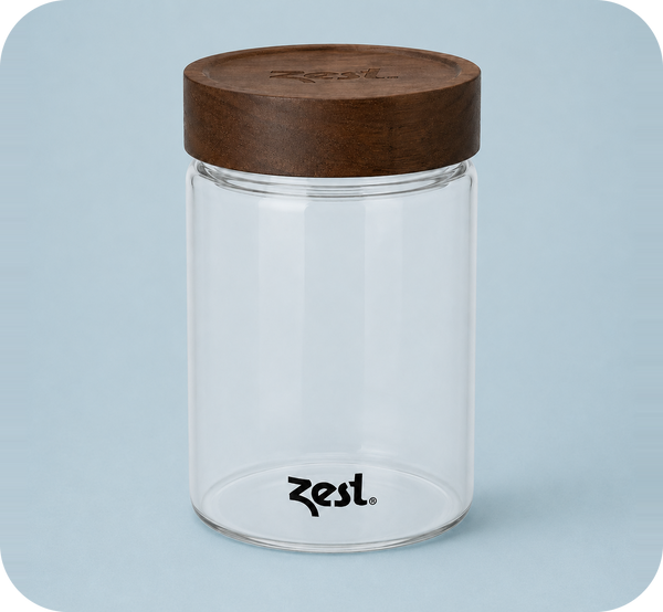 Zest Glass Tea Jar