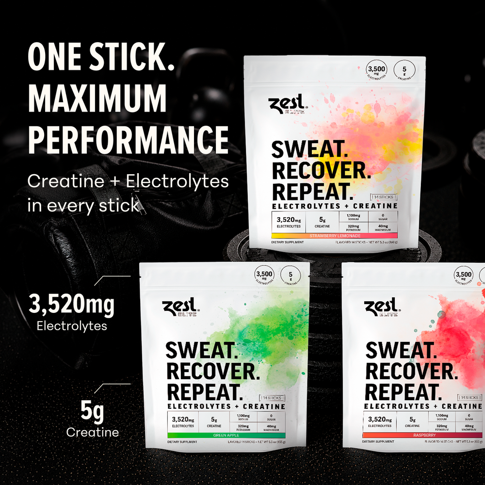 Elite Powder with Creatine - Variety Pack