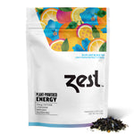 Zest Blue Lady loose leaf tea tin on white background