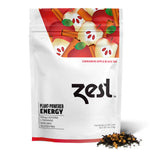 Zest Cinnamon Apple loose leaf tea tin on white background