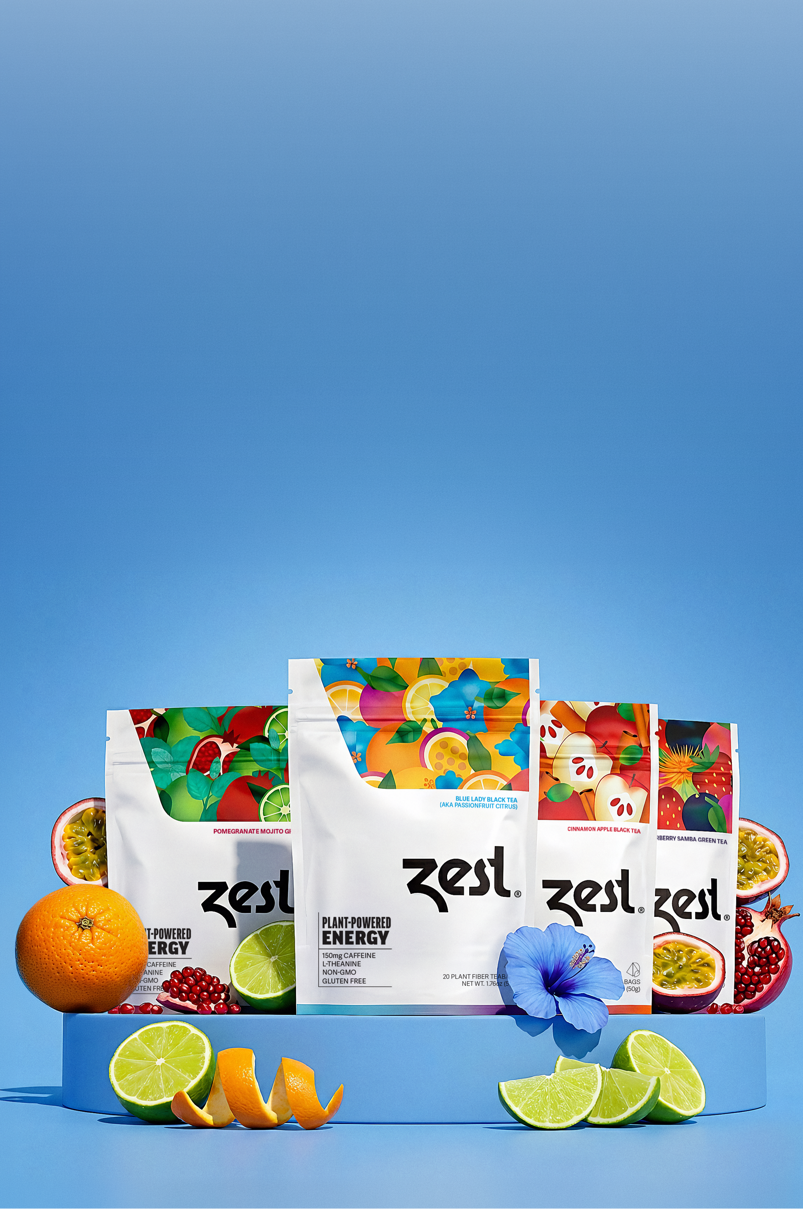 Zest Functional Beverages - High Caffeine Energy Tea and more Zest Functional Beverages - High Caffeine Energy Tea and more