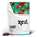 Zest Pomegranate Mojito 20ct pouch with tea bag on white background