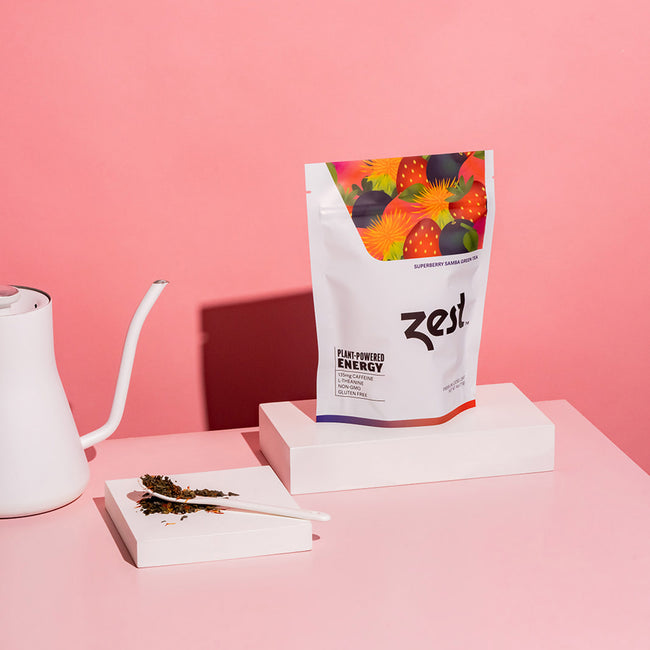 Zest Superberry Samba Plant-Powered Energy - High Caffeine Loose Leaf