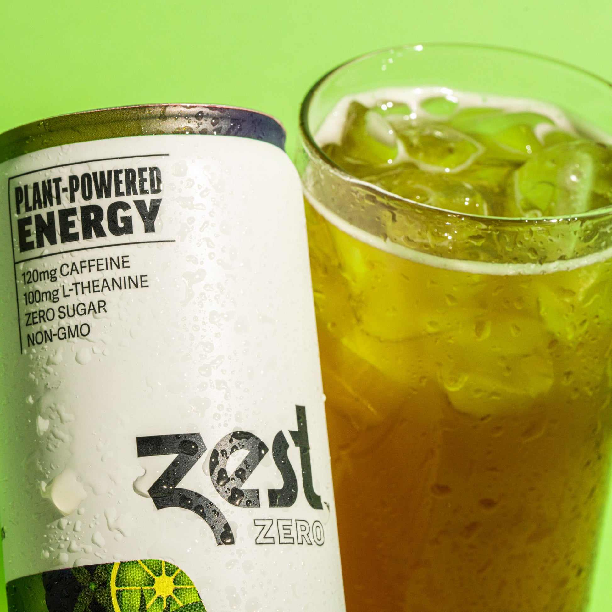 Zest Blackberry Lime Plant-Powered Energy - High Caffeine Energy Drinks