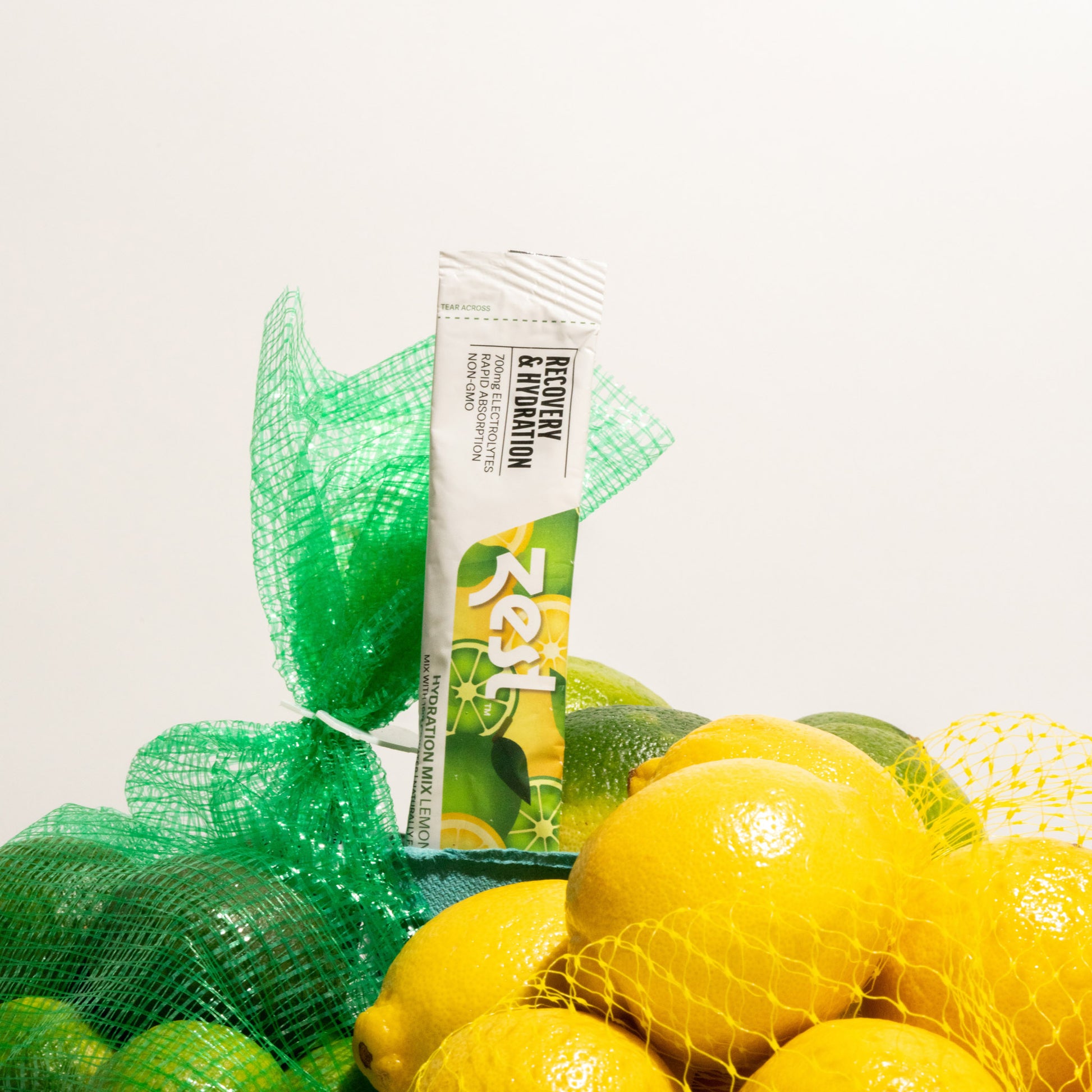 Zest Lemon Lime Recovery & Hydration - Powder Sticks